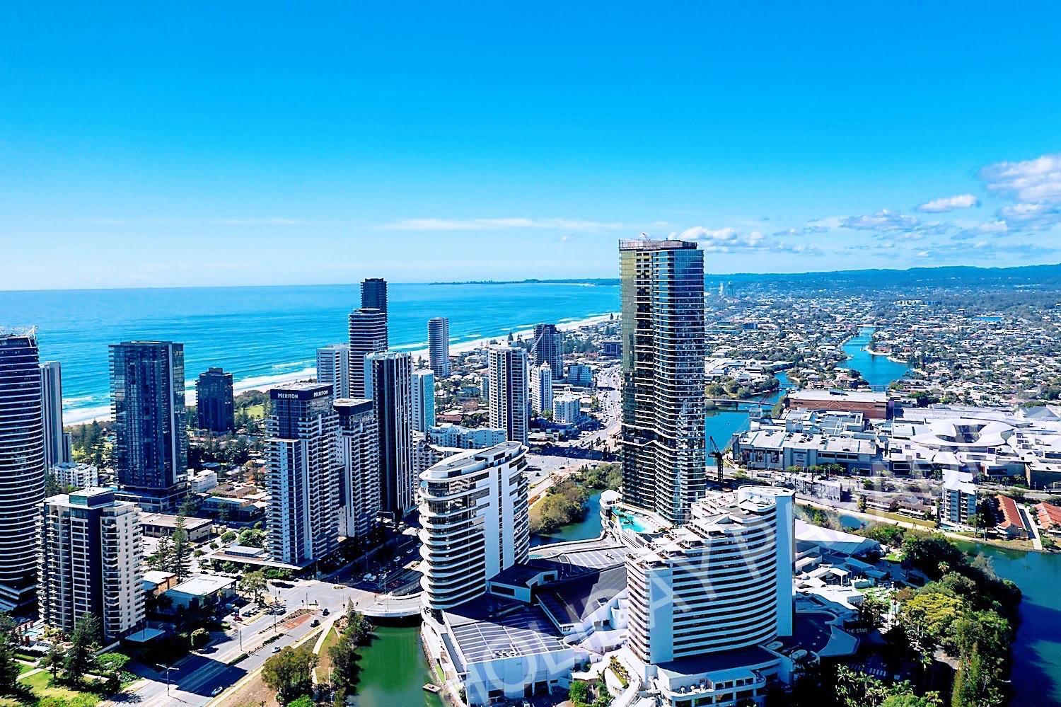 Luxury S Casino Residences Broadbeach - Holiday Paradise โกลด์โคสต์ ภายนอก รูปภาพ