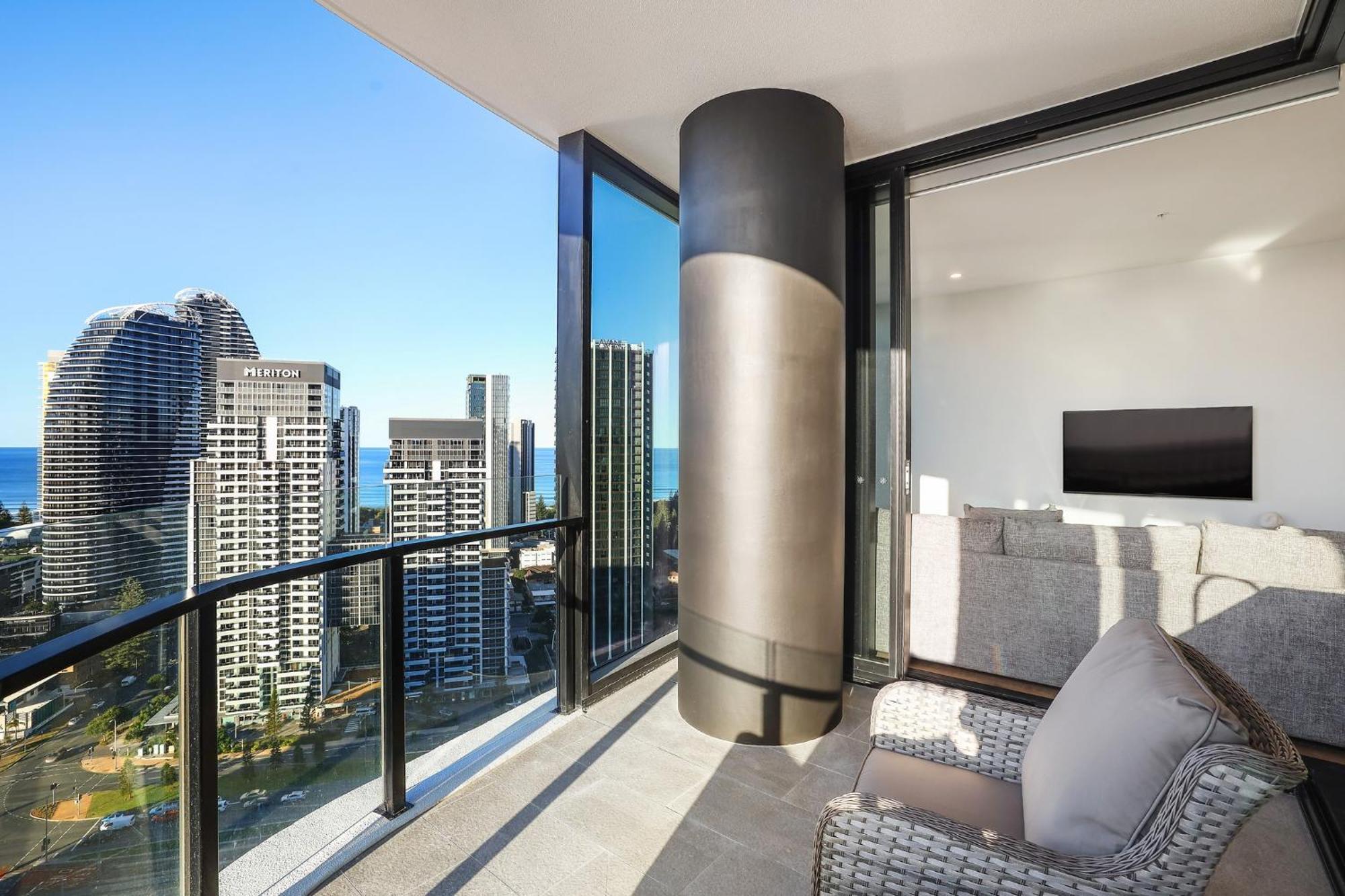 Luxury S Casino Residences Broadbeach - Holiday Paradise โกลด์โคสต์ ห้อง รูปภาพ